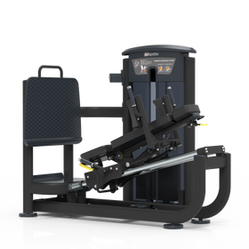Element Fitness - 9539 Seated Leg Press/Hack Squat MERCURY BLACK 295lbs