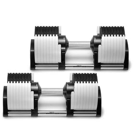 Nuobells - 5-80lb Adjustable Dumbbell Pair - Ash