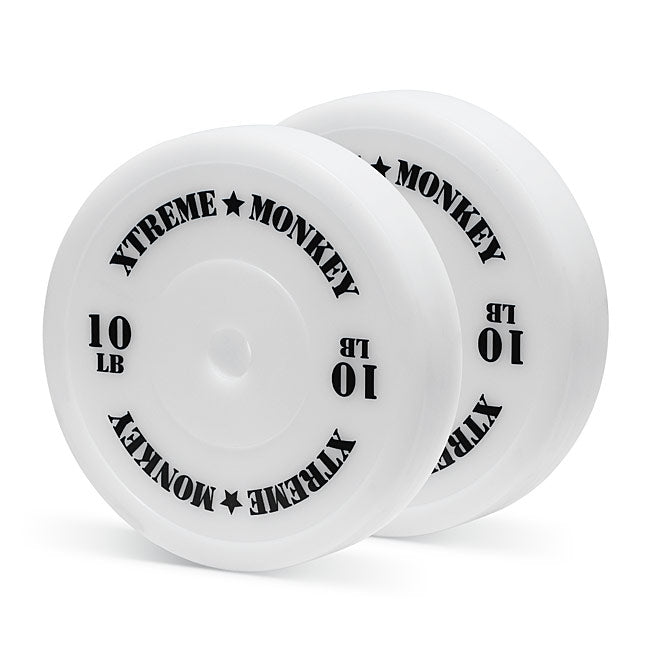 XM Fitness 10lbs Olympic Technique Plates