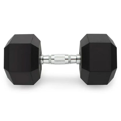 Weider Rubber Hex Dumbbell, 115 lbs - Sold Individually