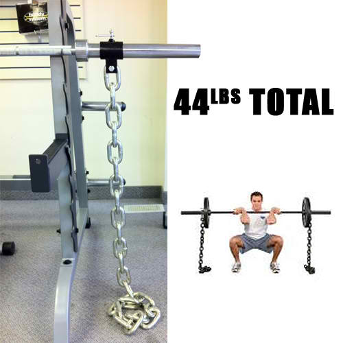 Weight Lifting Chain, 44lb Pair