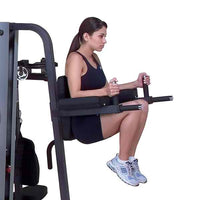 Body-Solid Vertical Knee Raise and Dip Station for G9S