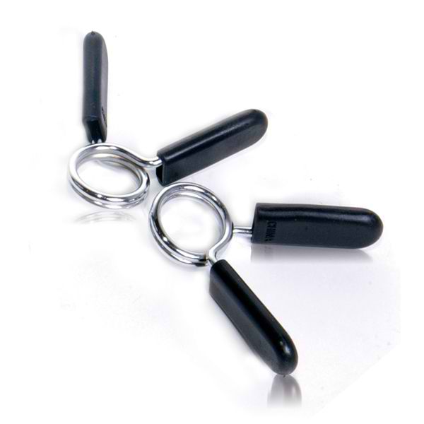 Element Fitness 1" Standard Spring Clip Collars - Chromed Pair