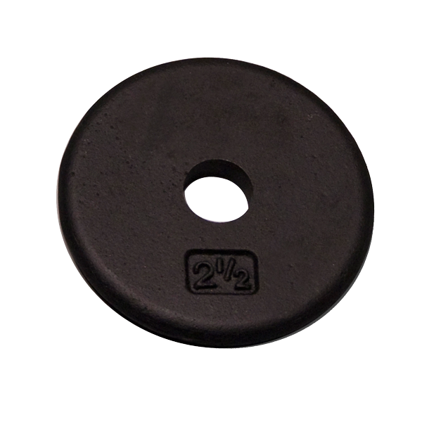 2.5lbs 1" Standard Steel Plate