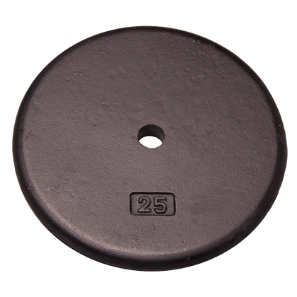 25lbs Standard Steel Plate