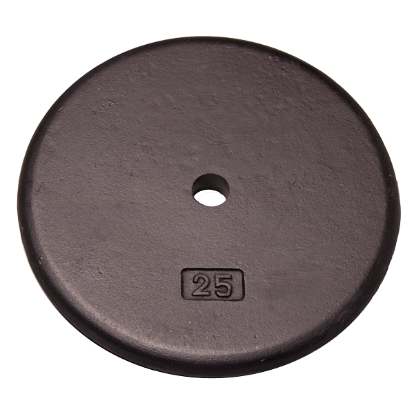 25lbs Standard Steel Plate