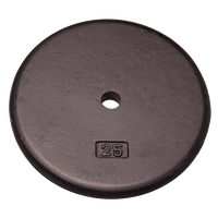 25lbs Standard Steel Plate