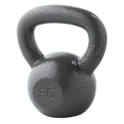 30lb Cast Iron Hammertone Finish Kettlebell, Single