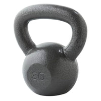 30lb Cast Iron Hammertone Finish Kettlebell, Single