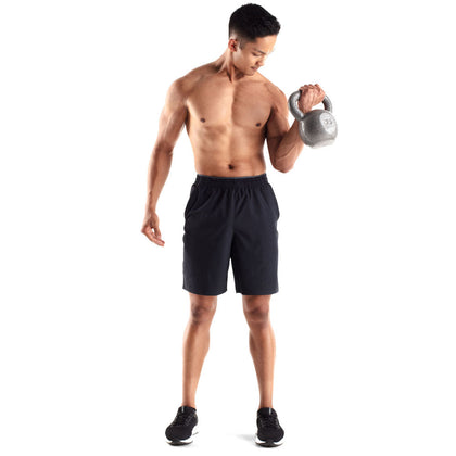 30lb Cast Iron Hammertone Finish Kettlebell, Single