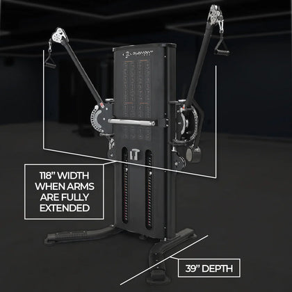 Element Fitness - EXT Evolution Dual Stack Commercial Functional Trainer
