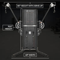 Element Fitness - EXT Evolution Dual Stack Commercial Functional Trainer