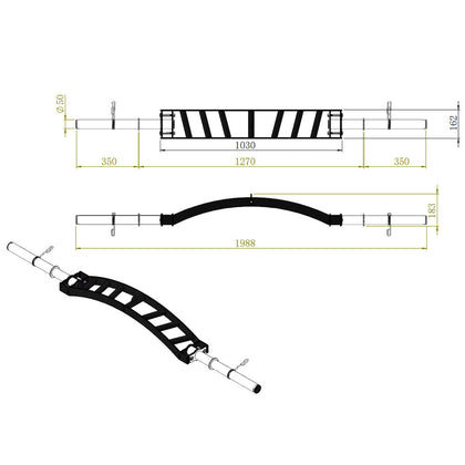 XM CAMBERED SWISS BAR