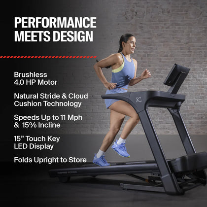 Inspire Series - T5 Treadmill with 15" LED Display