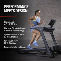 Inspire Series - T5 Treadmill with 15" LED Display