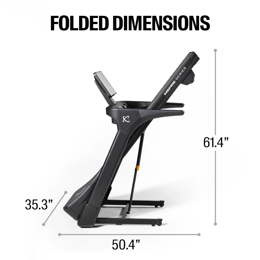 Inspire Series - T5 Treadmill with 15" LED Display