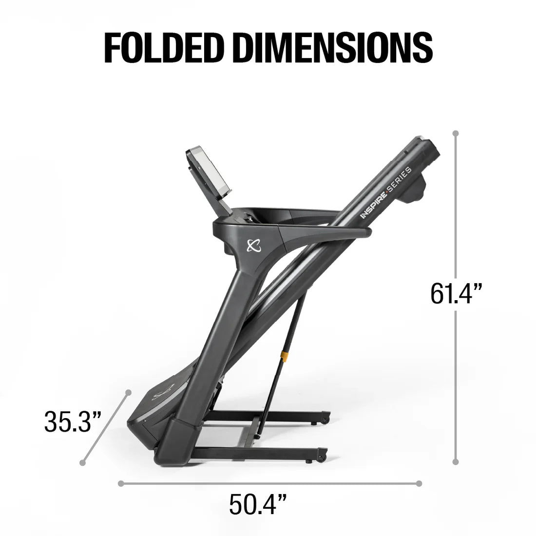 Inspire Series - T5S Treadmill with 15.6" Touchscreen