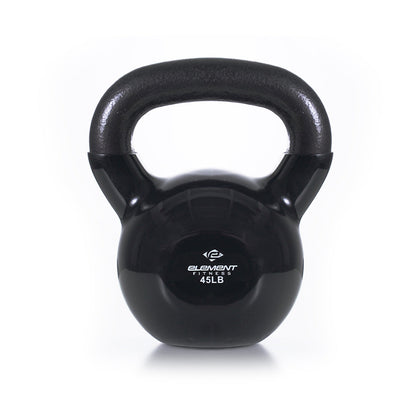 Vinyl Kettlebells 5lbs-75lbs | Black