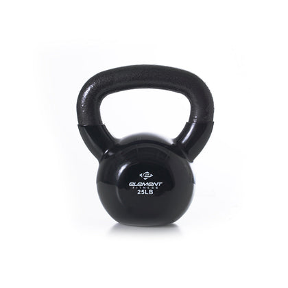 Vinyl Kettlebells 5lbs-75lbs | Black