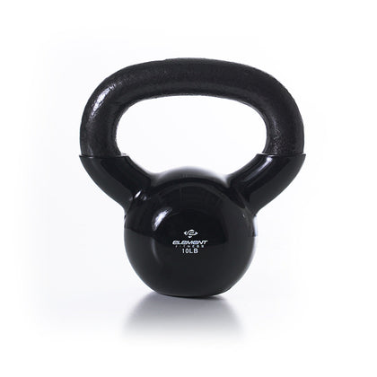 Vinyl Kettlebells 5lbs-75lbs | Black