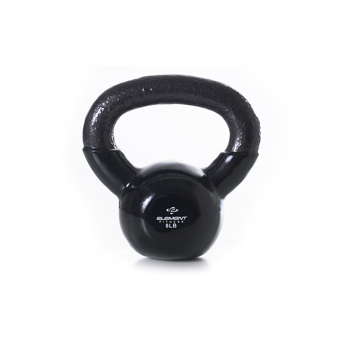 Vinyl Kettlebells 5lbs-75lbs | Black