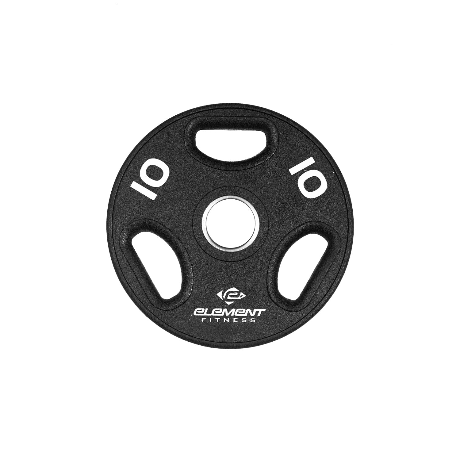 Element Fitness - 300lb Virgin Rubber Olympic Pro Plate Set with ECO Bar Kit