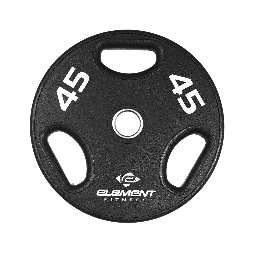 Premium Virgin 45lbs Rubber Olympic Plate
