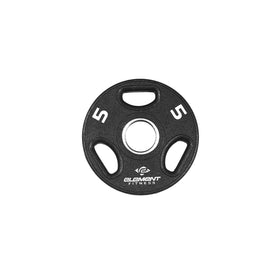 Premium Virgin 5lbs Rubber Olympic Plate