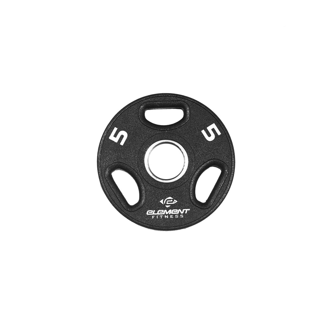 Premium Virgin 5lbs Rubber Olympic Plate