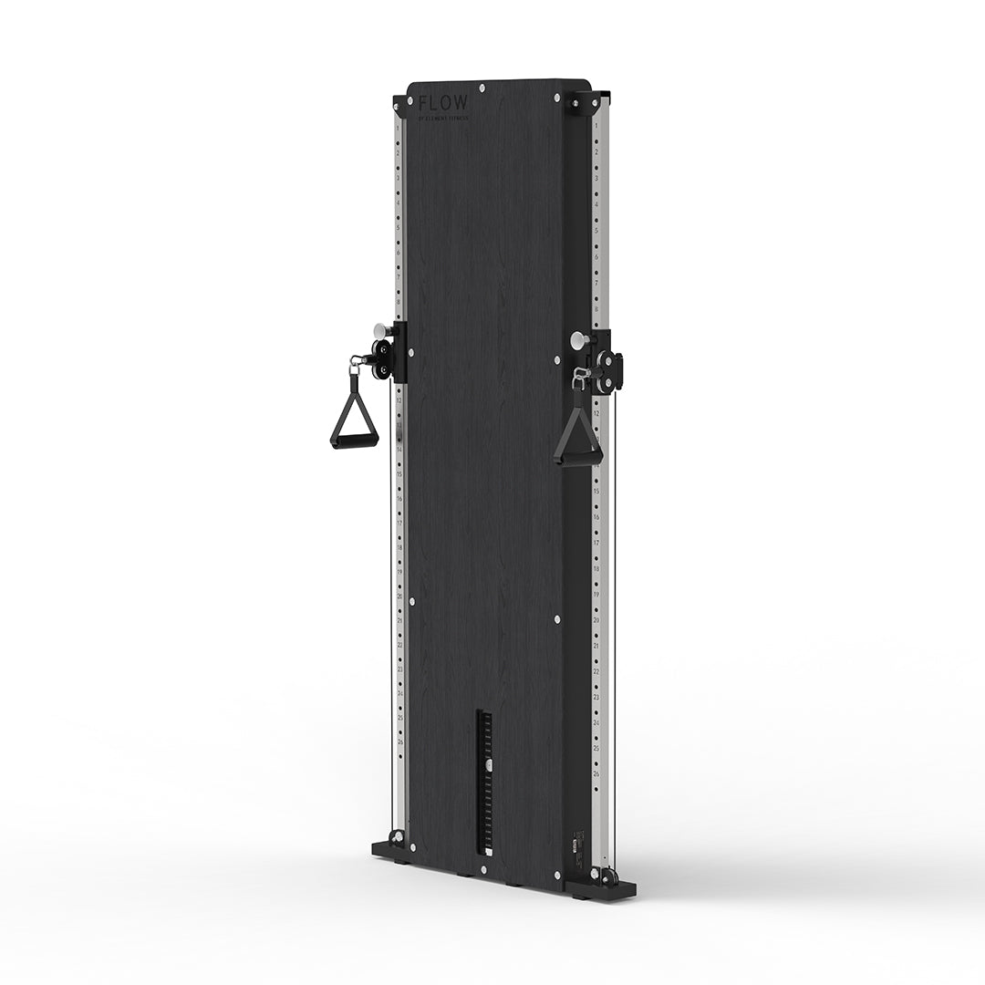 Flow 8 Black Wood - Wall Mounted Functional Trainer