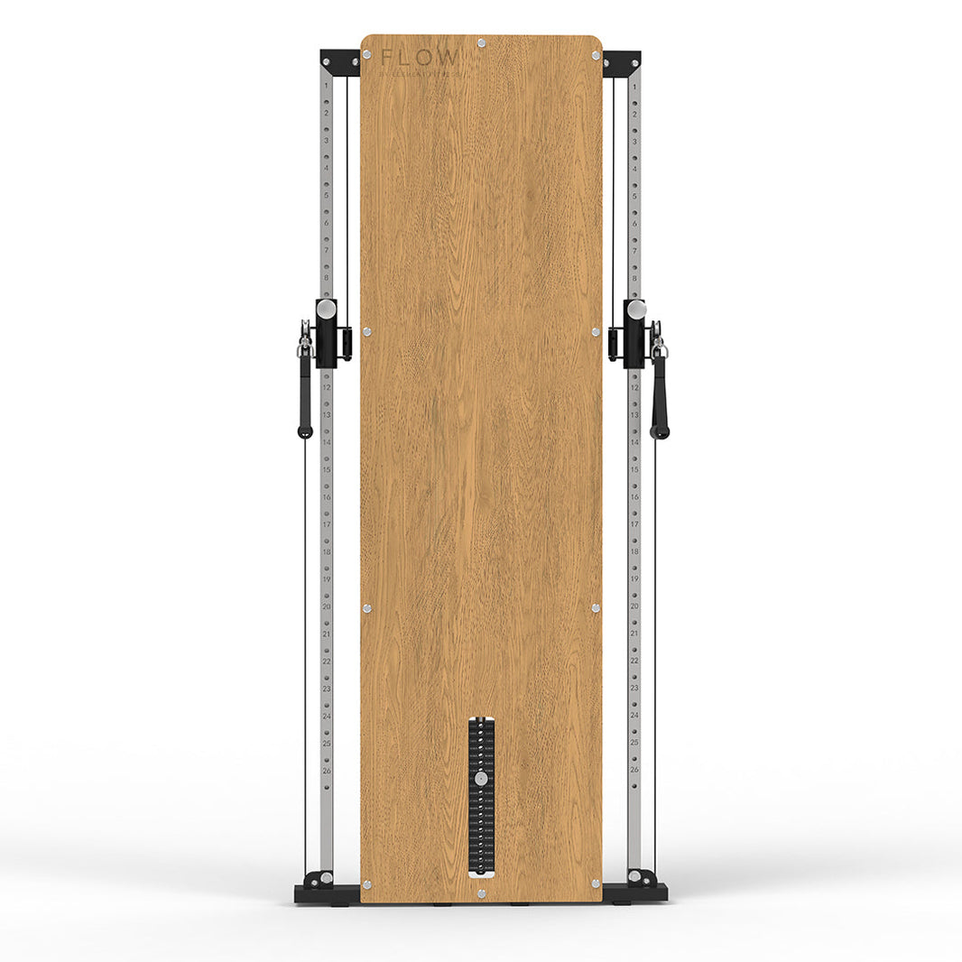 Flow 8 Light Oak - Wall Mounted Functional Trainer