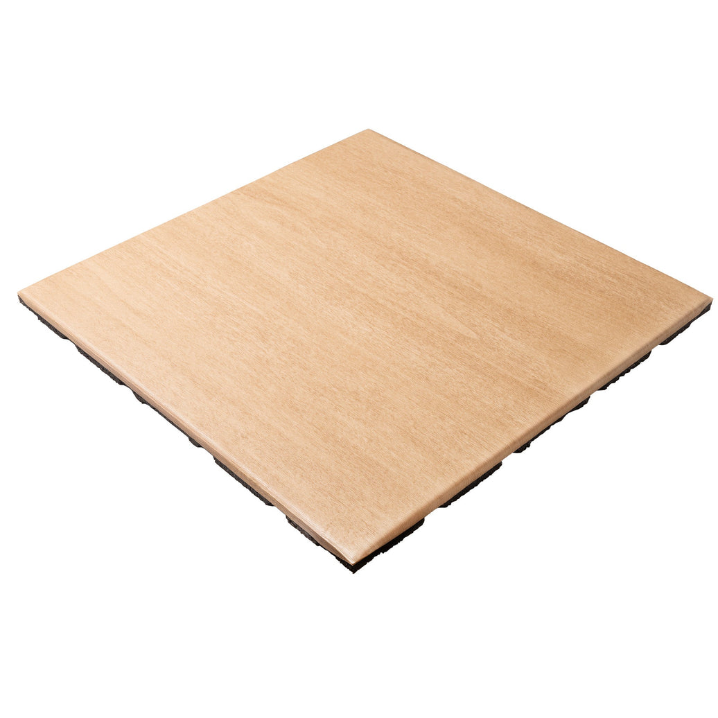 Rubber Tiles with Wood finish
