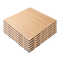 Rubber Tiles with Wood finish