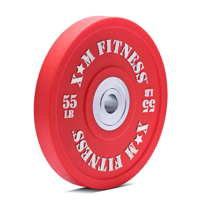 XM Fitness 320lbs Urethane Bumper Plate Kit