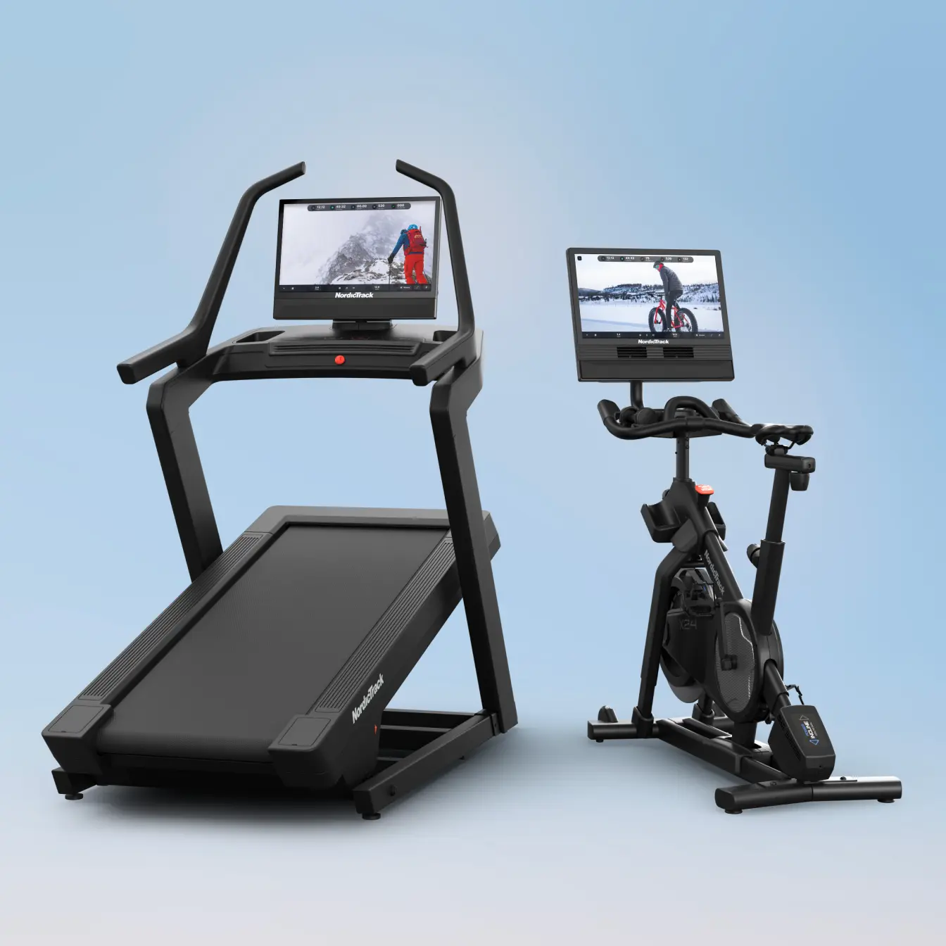 NordicTrack - X24 Treadmill & X24 Bike Bundle