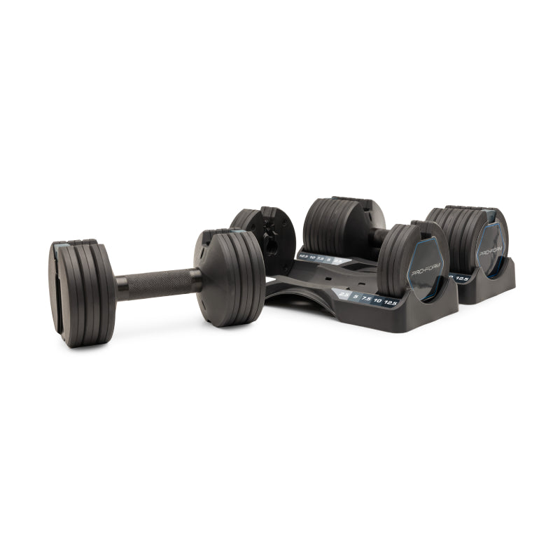 ProForm - 12.5LB Select-A-Weight Dumbbells PAIR (25lbs total)