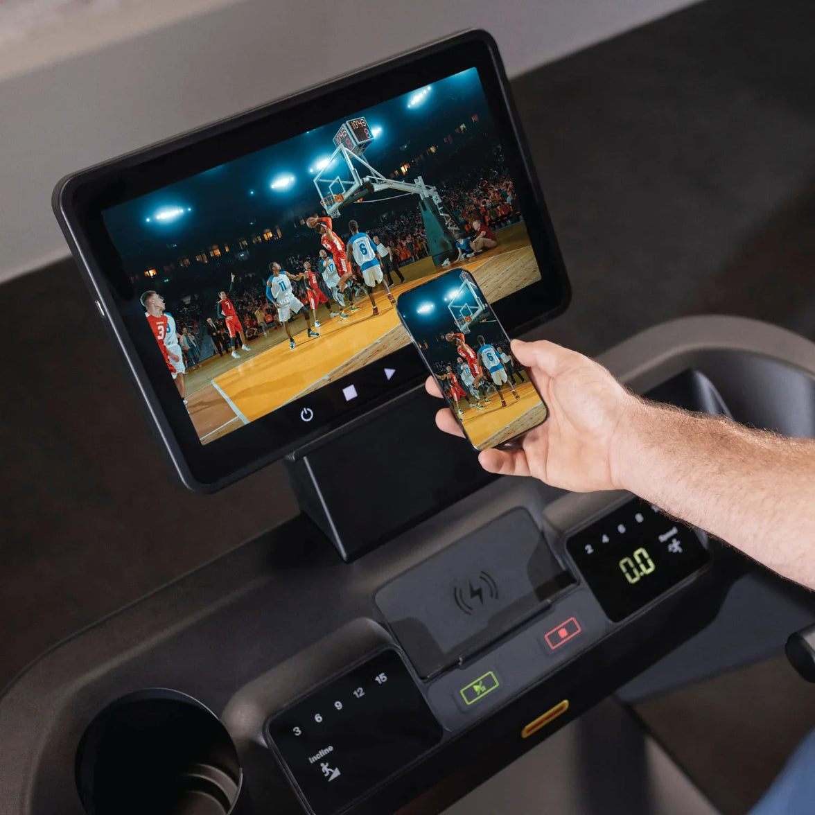 Inspire Series - T7S Treadmill with 15.6" Touchscreen