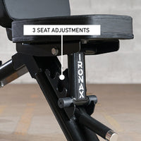 Ironax XFI Flat to Incline Bench