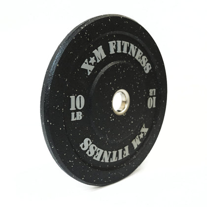 XM FITNESS 10lbs Crumb Rubber Bumper Plate