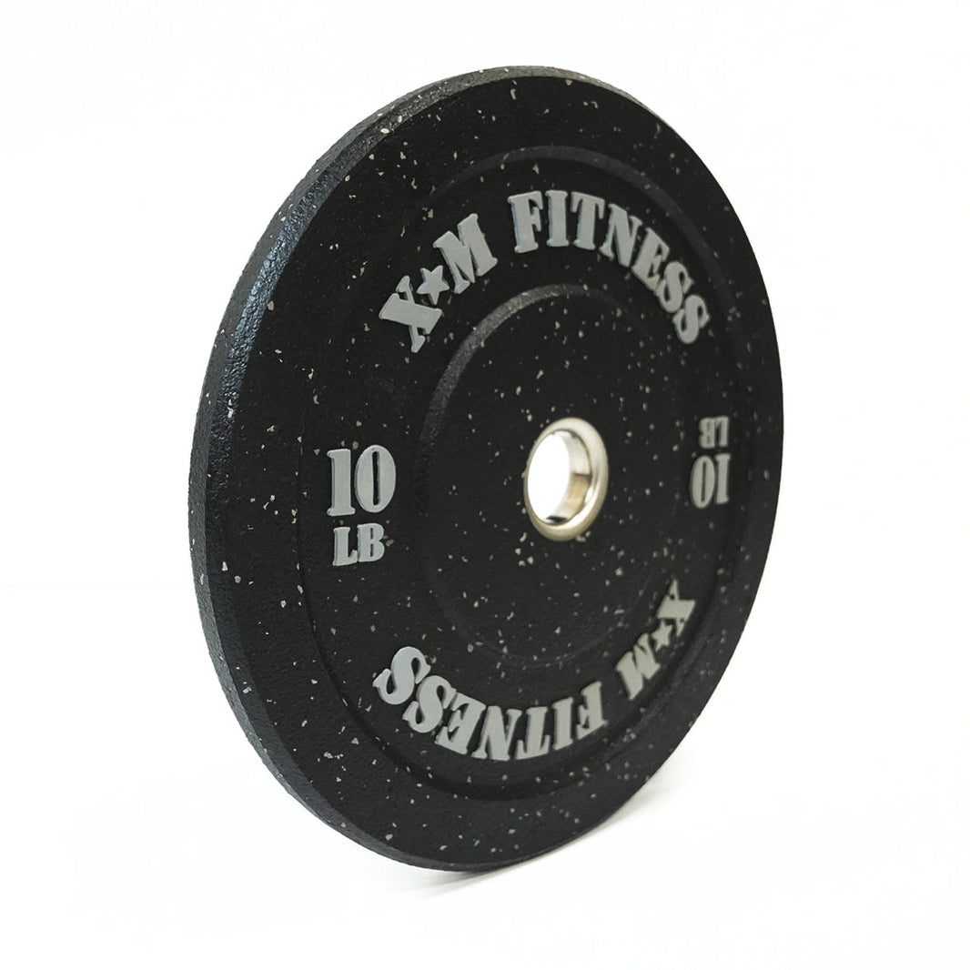 XM FITNESS 10lbs Crumb Rubber Bumper Plate