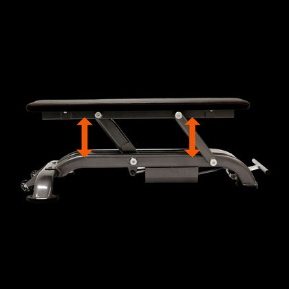 MAXX BENCH Flat Bench with Wheel Set