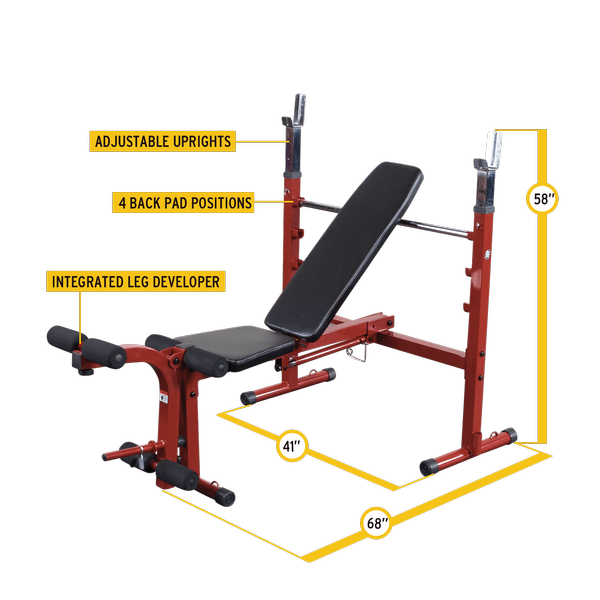 Best Fitness Olympic Bench BFOB10
