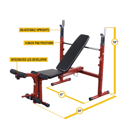 Best Fitness Olympic Bench BFOB10