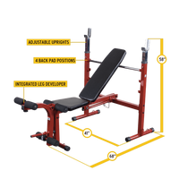 Best Fitness Olympic Bench BFOB10