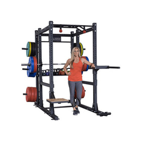 Body Solid SPR1000BackP4 Commercial Extended Power Rack Package