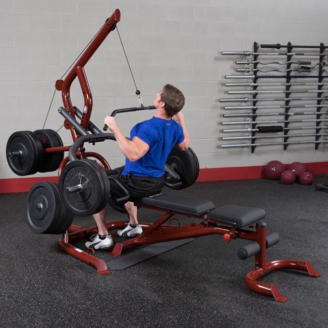 Body Solid GLGS100 Corner Leverage Gym