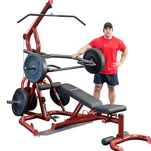 Body-Solid Corner Leverage Gym Package GLGS100P4