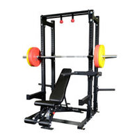 Body Solid SPR500BACKP4 Extended Commercial Half Cage Package