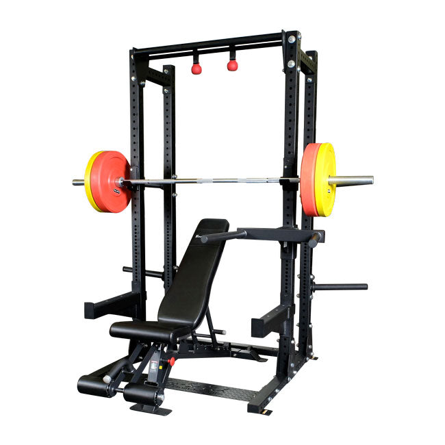 Body Solid SPR500BACKP4 Extended Commercial Half Cage Package