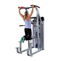 Body Solid S2ACD-2 Series II Assisted Chin And Dip Machine